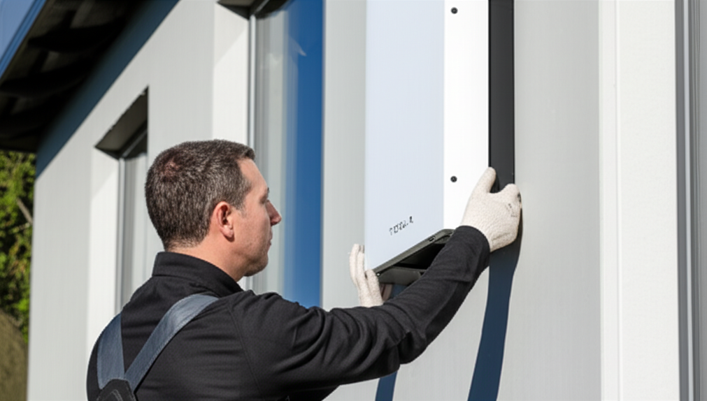 Battery installation